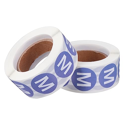 HOUDERCO 2Rolle Kleidung Aufkleber Rund Selbstklebend Etiketten für Bekleidungsgrößen Langlebige und Praktische Lösung Einfachen Kennzeichnen von Kleidungsstücken HOUDERCO 2Rolle Kleidung Aufkleber Rund Selbstklebend Etiketten für Bekleidungsgrößen Langlebige und Praktische Lösung Einfachen Kennzeichnen von Kleidungsstücken von HOUDERCO