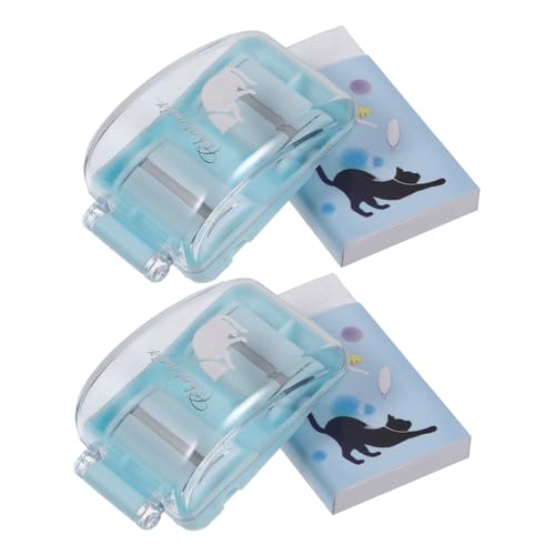 HOUDERCO 2Sätze Mini Radiergummi Für Schreibtisch Radiergummi Für Büro Und Zuhause Für Radiergummireste Und Schreibtischreinigung von HOUDERCO