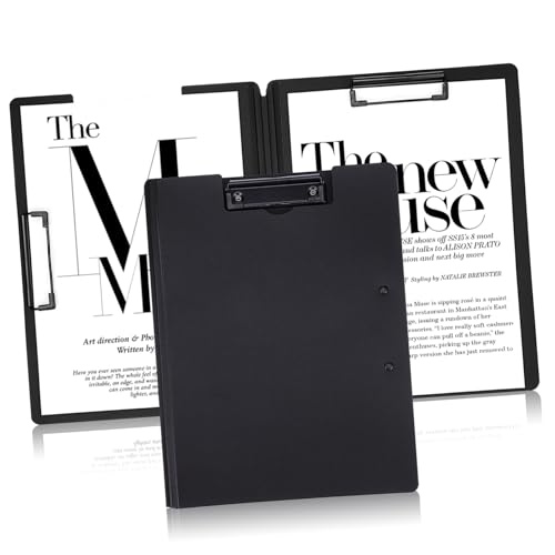 HOUDERCO 2Stücke Faltbare Klemmbretter mit Dual Clip Design Zwischenablage für Büro und Schule Sicherer Dokumenten Organizer und Leicht HOUDERCO 2Stücke Faltbare Klemmbretter mit Dual Clip Design Zwischenablage für Büro und Schule Sicherer Dokumenten Organizer und Leicht von HOUDERCO
