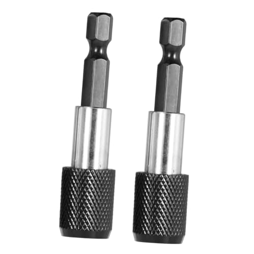 HOUDERCO 2Stücke Schnellwechsel Verlängerungsstange mit Magnet für Schraubendreher Effiziente Bit Halterung mit Verriegelungsmechanismus und Hoher Drehmomentabsorption HOUDERCO 2Stücke Schnellwechsel Verlängerungsstange mit Magnet für Schraubendreher Effiziente Bit Halterung mit Verriegelungsmechanismus und Hoher Drehmomentabsorption von HOUDERCO