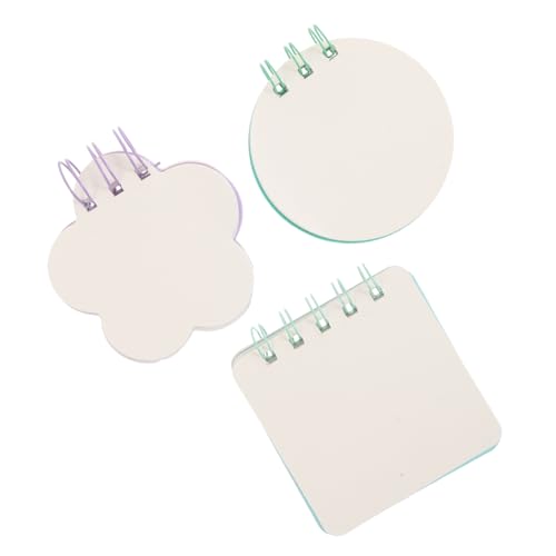 HOUDERCO 3 Stück Kawaii Notizblöcke Notizpads für Büro und Studium Notizhefte im Cartoon Design Reisen und Notizen HOUDERCO 3 Stück Kawaii Notizblöcke Notizpads für Büro und Studium Notizhefte im Cartoon Design Reisen und Notizen von HOUDERCO