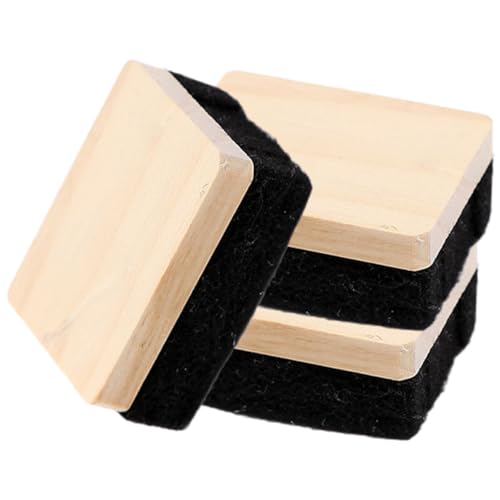 HOUDERCO 3Stücke Tafelradierer aus Holz Effiziente Kreidetafel Radierer für Schule Büro und Zuhause Praktischer Staubentferner im Minimalistischen Design HOUDERCO 3Stücke Tafelradierer aus Holz Effiziente Kreidetafel Radierer für Schule Büro und Zuhause Praktischer Staubentferner im Minimalistischen Design von HOUDERCO