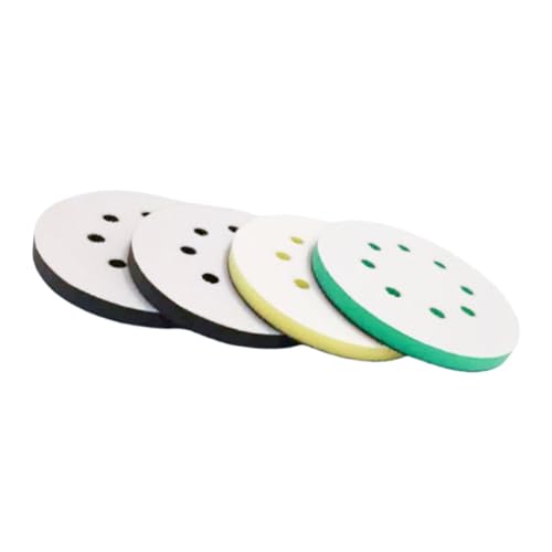 HOUDERCO 4 STÜCKE Schaumstoff Schleifpolster mit Löchern Weiche Pads für Sander zum Polieren Unebener Oberflächen Automobilbearbeitung HOUDERCO 4 STÜCKE Schaumstoff Schleifpolster mit Löchern Weiche Pads für Sander zum Polieren Unebener Oberflächen Automobilbearbeitung von HOUDERCO