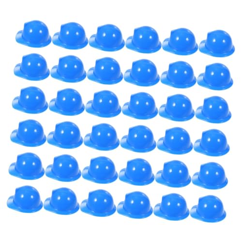 HOUDERCO 40St Mini-Bauhut safety cap dekoringe Baustellen-Dekoration Hutdekorationen Aufkleber für Schutzhelme Zubehör für Schutzhelme Mini-Hut Schutzhelme für Miniaturpuppen Plastik Blue HOUDERCO 40St Mini-Bauhut safety cap dekoringe Baustellen-Dekoration Hutdekorationen Aufkleber für Schutzhelme Zubehör für Schutzhelme Mini-Hut Schutzhelme für Miniaturpuppen Plastik Blue von HOUDERCO
