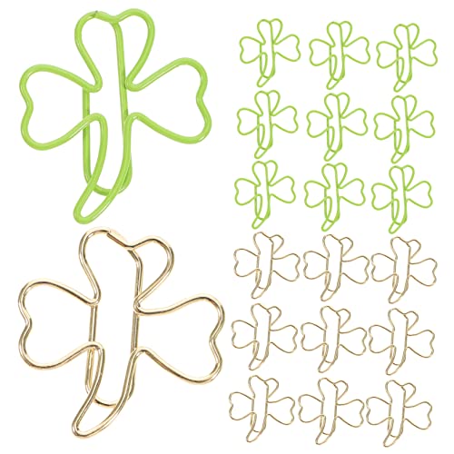 HOUDERCO 45Stücke Kleeform Clips Lesezeichen Büroklammern Design für Notizen Dokumente Fotos und Praktische und Stilvolle Büroaccessoires HOUDERCO 45Stücke Kleeform Clips Lesezeichen Büroklammern Design für Notizen Dokumente Fotos und Praktische und Stilvolle Büroaccessoires von HOUDERCO