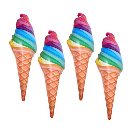 HOUDERCO 4Stücke Aufblasbare Eistüten für Party Requisite für Eiscreme Partys Einfach Aufzublasen für Innen und Außenbereich Vielseitig Einsetzbar HOUDERCO 4Stücke Aufblasbare Eistüten für Party Requisite für Eiscreme Partys Einfach Aufzublasen für Innen und Außenbereich Vielseitig Einsetzbar von HOUDERCO