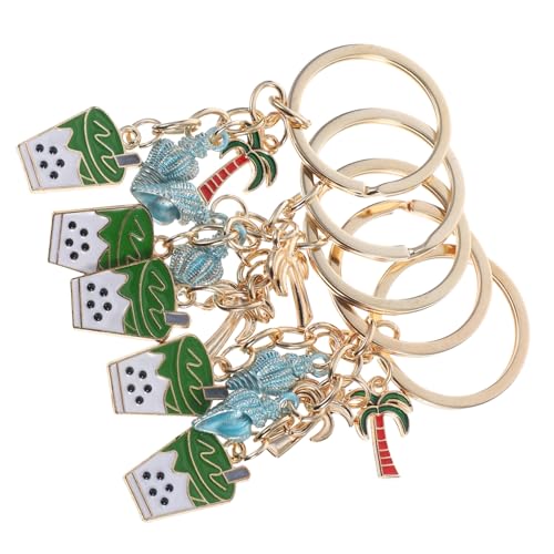 HOUDERCO 5 Stück Kokosnussbaum Schlüsselanhänger lustige schlüsselanhänger süßer Schlüsselanhänger Gastgeschenke für hawaiianische Themenpartys Handtaschen-Anhänger-Charms Zinklegierung HOUDERCO 5 Stück Kokosnussbaum Schlüsselanhänger lustige schlüsselanhänger süßer Schlüsselanhänger Gastgeschenke für hawaiianische Themenpartys Handtaschen-Anhänger-Charms Zinklegierung von HOUDERCO