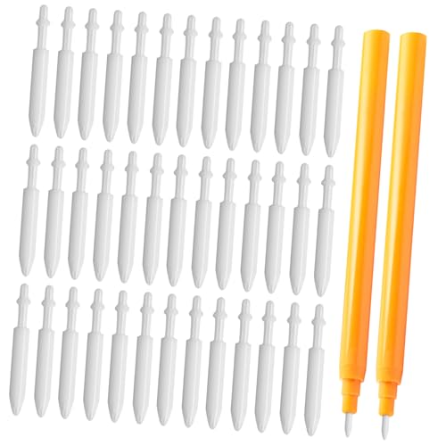 HOUDERCO 50 Stück Teiliges Acrylmarker Ersatzspitzen Nylon Malstift Spitzen Praktische Bequeme Marker Nibs für Präzises Zeichnen und Malen Einfach zu Wechseln Langlebig und Vielseitig für von HOUDERCO