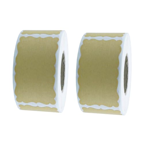 HOUDERCO 500Stücke Kraftpapier Versiegelungsaufkleber Selbstklebende Für DIY Geschenkverpackung Blanko Etikettenaufkleber Für Kreative Projekte HOUDERCO 500Stücke Kraftpapier Versiegelungsaufkleber Selbstklebende Für DIY Geschenkverpackung Blanko Etikettenaufkleber Für Kreative Projekte von HOUDERCO