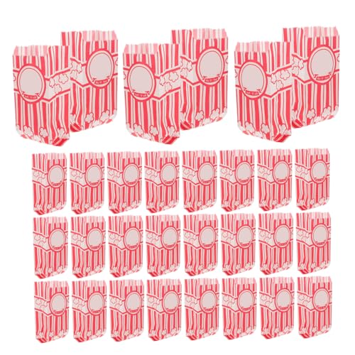 HOUDERCO 50Stücke Popcorn Tüten Fettabweisende Papiertüten für Snacks für Partys Kino und Feiern und Praktische Popcorn Taschen HOUDERCO 50Stücke Popcorn Tüten Fettabweisende Papiertüten für Snacks für Partys Kino und Feiern und Praktische Popcorn Taschen von HOUDERCO