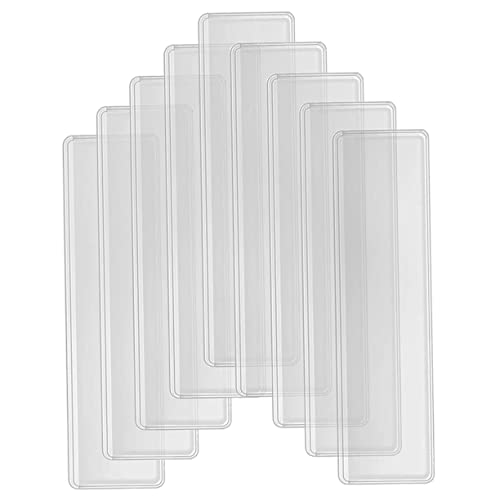 HOUDERCO 50Stücke Selbstklebende Haftetaschen für Karten und Transparente Kartenschutz für Organisieren und Beschriften von Dokumenten von HOUDERCO