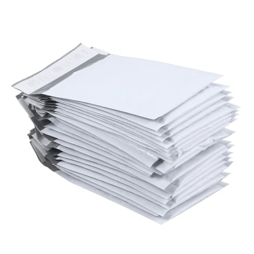 HOUDERCO 50Stücke Versandtaschen Gepolsterte Umschläge aus Wasserdichtem Material für Shirts Decken Zerbrechliche Starker Klebestreifen HOUDERCO 50Stücke Versandtaschen Gepolsterte Umschläge aus Wasserdichtem Material für Shirts Decken Zerbrechliche Starker Klebestreifen von HOUDERCO