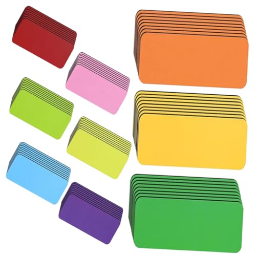 HOUDERCO 54Stücke Teiliges Beschriftbare Magnetische Namensschilder Flexible Magnetnamen Tags für Schule Whiteboard Kühlschrank Einfach zu Entfernen für Organisation HOUDERCO 54Stücke Teiliges Beschriftbare Magnetische Namensschilder Flexible Magnetnamen Tags für Schule Whiteboard Kühlschrank Einfach zu Entfernen für Organisation von HOUDERCO