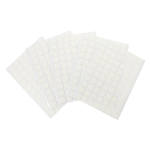 HOUDERCO 5Blätter Doppelseitiges Klebeband Transparent Klebepunkte Entfernbare Hochbelastbare Klebe Pads für Oberflächen für Bastelarbeiten und Dekorationen HOUDERCO 5Blätter Doppelseitiges Klebeband Transparent Klebepunkte Entfernbare Hochbelastbare Klebe Pads für Oberflächen für Bastelarbeiten und Dekorationen von HOUDERCO