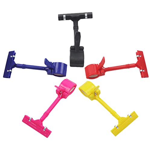 HOUDERCO 5Stücke Preiszeichenhalter Clips Rotierbare Clips für Preisschilder und Werbung im Einzelhandel Supermarkt und Geschäft Sicher und Langlebig Einfach von HOUDERCO