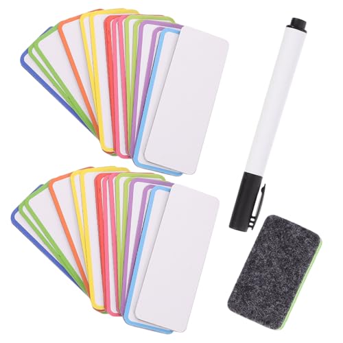 HOUDERCO 60Stücke Wiederverwendbare Magnetische Etiketten Trocken Abwischbare Namensschilder für Schränke Regale und Whiteboards Sichere Befestigung Vielseitig Einsetzbar HOUDERCO 60Stücke Wiederverwendbare Magnetische Etiketten Trocken Abwischbare Namensschilder für Schränke Regale und Whiteboards Sichere Befestigung Vielseitig Einsetzbar von HOUDERCO
