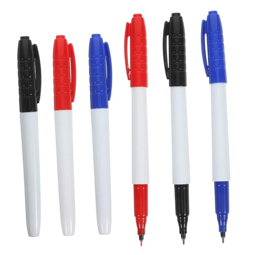 HOUDERCO 6Stücke Abwischbare Whiteboard Marker Spitze Langlebige Malmarkierungsstifte Für Büro Schule Und Kreative Projekte HOUDERCO 6Stücke Abwischbare Whiteboard Marker Spitze Langlebige Malmarkierungsstifte Für Büro Schule Und Kreative Projekte von HOUDERCO