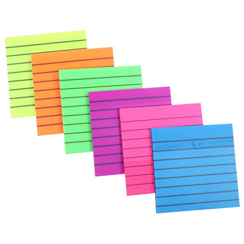HOUDERCO 6Stücke Farbige Praktische Memo Aufkleber für Schule und Büro Selbstklebend für Notizen und Erinnerungen HOUDERCO 6Stücke Farbige Praktische Memo Aufkleber für Schule und Büro Selbstklebend für Notizen und Erinnerungen von HOUDERCO