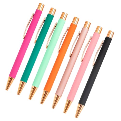 HOUDERCO 7Stücke Metall Kugelschreiber Schul und Haushaltsschreibstifte Roségold für Täglichen Gebrauch HOUDERCO 7Stücke Metall Kugelschreiber Schul und Haushaltsschreibstifte Roségold für Täglichen Gebrauch von HOUDERCO