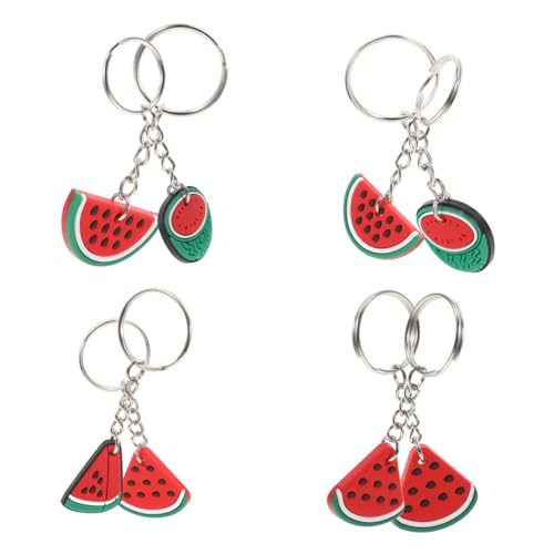 HOUDERCO 8 Stück Wassermelonen-schlüsselanhänger Wassermelonenschlüsselbund Schlüsselanhänger Im Wassermelonen-imitat Schlüsselanhänger Wassermelone Schlüsselanhänger Bezaubert Masse Pvc HOUDERCO 8 Stück Wassermelonen-schlüsselanhänger Wassermelonenschlüsselbund Schlüsselanhänger Im Wassermelonen-imitat Schlüsselanhänger Wassermelone Schlüsselanhänger Bezaubert Masse Pvc von HOUDERCO