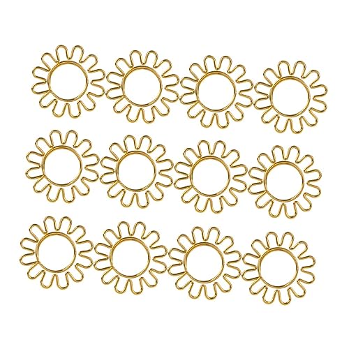HOUDERCO 8Stücke Teiliges Set Goldene Sonnenblume Büroklammern für Schule Büro und Notizen Dekorative Clips für Lesezeichen und Kalender Markierungen Langlebig HOUDERCO 8Stücke Teiliges Set Goldene Sonnenblume Büroklammern für Schule Büro und Notizen Dekorative Clips für Lesezeichen und Kalender Markierungen Langlebig von HOUDERCO