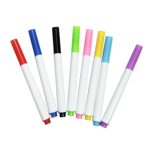 HOUDERCO 8Stücke Whiteboard Marker Wassermalerei Stifte Farben Abwaschbar und Langlebig für Klassenzimmer und Kreative Anwendungen von HOUDERCO