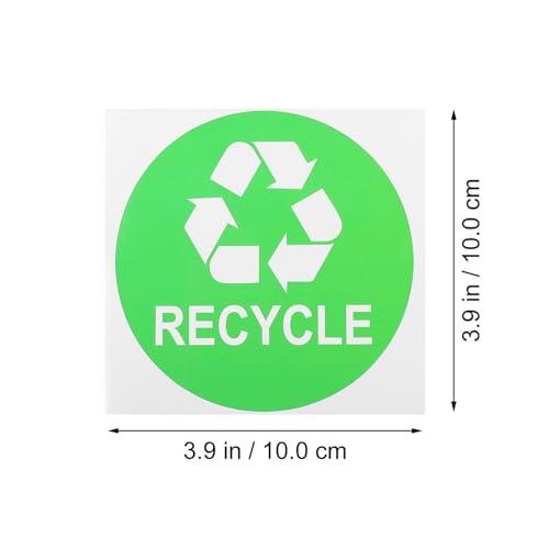 HOUDERCO 9 Stück Teiliges Wasserdichter Mülltonnenaufkleber aus Robustem PVC Recycling abfallklassifizierungsetiketten in Grün Schwarz und Langlebig Verschleißfest für Abfalltrennung im HOUDERCO 9 Stück Teiliges Wasserdichter Mülltonnenaufkleber aus Robustem PVC Recycling abfallklassifizierungsetiketten in Grün Schwarz und Langlebig Verschleißfest für Abfalltrennung im von HOUDERCO