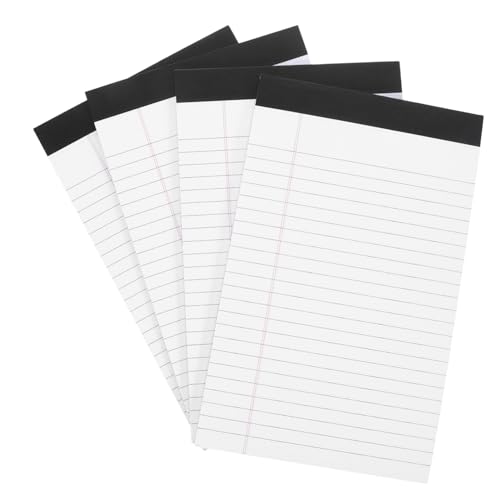 HOUDERCO Abreißnotizblock Glattes Schreibnotizbuch für Bürobedarf Unbedruckt Leicht und Tragbar für Notizen und To Do Listen von HOUDERCO