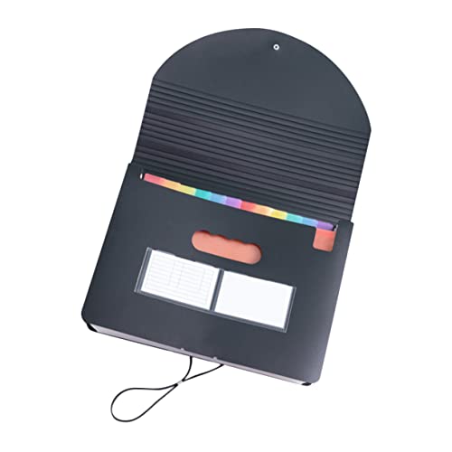 HOUDERCO Akkordeon Dateiordner Tragbar Bunter Organizer für Dokumente und Bürobedarf Fächer Langlebiges Kunststoffmaterial für Rechnungen Quittungen und HOUDERCO Akkordeon Dateiordner Tragbar Bunter Organizer für Dokumente und Bürobedarf Fächer Langlebiges Kunststoffmaterial für Rechnungen Quittungen und von HOUDERCO