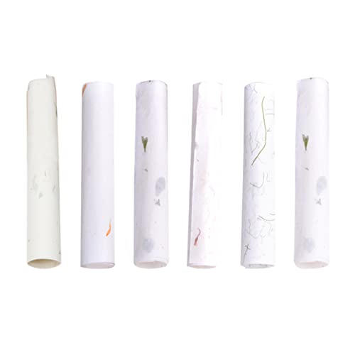 HOUDERCO Authentisches Chinesisches Kalligrafiepapier 60 Stück Handgefertigte Reis-xuan-papierblätter Pinsel-tinten-schreiben Für Kalligrafie-set Zufälliger Stil HOUDERCO Authentisches Chinesisches Kalligrafiepapier 60 Stück Handgefertigte Reis-xuan-papierblätter Pinsel-tinten-schreiben Für Kalligrafie-set Zufälliger Stil von HOUDERCO