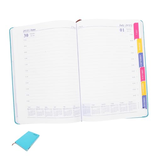 HOUDERCO Büro Planer Notizblock Täglicher Organizer für Zuhause und Büro Kalendarischer Tagesplaner Notizbuch für Zeitmanagement und Produktivität von HOUDERCO