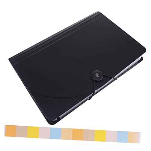 HOUDERCO Datei Ordner Lagiger Fächermappe Organizer Erweiterbar und Tragbar für Büro Schule und Zuhause mit Sicherem Kabelverschluss und Flexibler HOUDERCO Datei Ordner Lagiger Fächermappe Organizer Erweiterbar und Tragbar für Büro Schule und Zuhause mit Sicherem Kabelverschluss und Flexibler von HOUDERCO