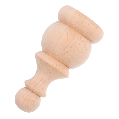 HOUDERCO Dekorative Holzfinials aus Massivem Holz für Möbel und Treppen Unlackierte Holzornamente für Diy Projekte für Bettpfosten und Verschiedene Einrichtungsstile HOUDERCO Dekorative Holzfinials aus Massivem Holz für Möbel und Treppen Unlackierte Holzornamente für Diy Projekte für Bettpfosten und Verschiedene Einrichtungsstile von HOUDERCO