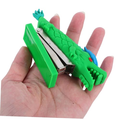 HOUDERCO Drachenkopf Hefter für Büro Stilvolles Cartoon Schreibtischzubehör Niedliches Design für Papiere und Dokumente Heimdekoration und Bürobedarf für Erwachsene HOUDERCO Drachenkopf Hefter für Büro Stilvolles Cartoon Schreibtischzubehör Niedliches Design für Papiere und Dokumente Heimdekoration und Bürobedarf für Erwachsene von HOUDERCO