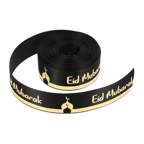 HOUDERCO Eid Mubarak Dekorationsband aus Yards Diy Geschenkverpackung und Schleifenherstellung Material für Islamische Feiertagsfeiern Langlebig und Farbecht HOUDERCO Eid Mubarak Dekorationsband aus Yards Diy Geschenkverpackung und Schleifenherstellung Material für Islamische Feiertagsfeiern Langlebig und Farbecht von HOUDERCO