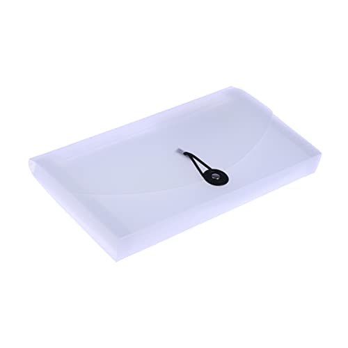 HOUDERCO Erweiterbarer Dokumentenordner mit Fächern Halbtransparent aus Material für Büro und Schule Farbiger zur Einfachen Klassifizierung von HOUDERCO