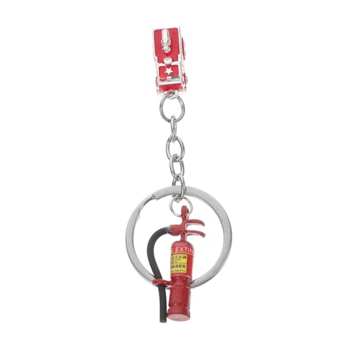HOUDERCO Feuerwehrmann-Schlüsselanhänger Dekoration Stütze Ornament Kette Ringe schmücken retro Zubehör Feuerwehr Schlüsselanhänger Cool Alarm schlüsselring Metall HOUDERCO Feuerwehrmann-Schlüsselanhänger Dekoration Stütze Ornament Kette Ringe schmücken retro Zubehör Feuerwehr Schlüsselanhänger Cool Alarm schlüsselring Metall von HOUDERCO