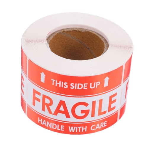 HOUDERCO Fragile Versandetiketten Rolle Selbstklebend Hohe Haftung Zerbrechlich Warnaufkleber Für Versand Lager Büro Vielseitig Einsetzbar Schnell Anwendbar HOUDERCO Fragile Versandetiketten Rolle Selbstklebend Hohe Haftung Zerbrechlich Warnaufkleber Für Versand Lager Büro Vielseitig Einsetzbar Schnell Anwendbar von HOUDERCO
