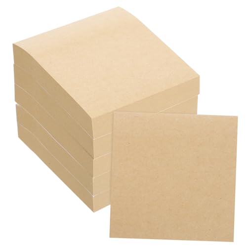HOUDERCO Haftnotizen Selbstklebende Memo Pads mit Reißbare Klebezettel für Büro Schule und Zuhause für Notizen und Erinnerungen von HOUDERCO