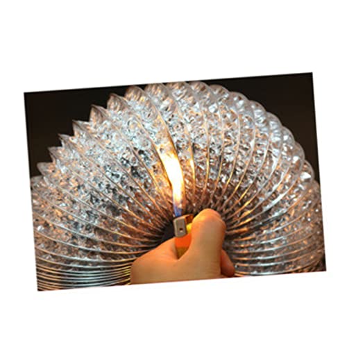 HOUDERCO Hochtemperaturbeständiger Aluminiumfolien Lüftungsschlauch Flexibel Durchmesser für Hvac Klimaanlagen Badezimmer und Gewächshäuser HOUDERCO Hochtemperaturbeständiger Aluminiumfolien Lüftungsschlauch Flexibel Durchmesser für Hvac Klimaanlagen Badezimmer und Gewächshäuser von HOUDERCO