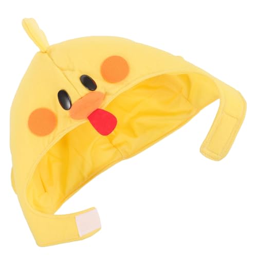 HOUDERCO Hühnerstirnband Fedora-Hut Frauen rosafarbener Cowgirlhut Mütze kindergeburtstags mitgebsel Kindergeburtstagsgeschenk Küken-Maske-Hut-Requisite Plüsch-Küken-Hut PP Baumwolle Yellow HOUDERCO Hühnerstirnband Fedora-Hut Frauen rosafarbener Cowgirlhut Mütze kindergeburtstags mitgebsel Kindergeburtstagsgeschenk Küken-Maske-Hut-Requisite Plüsch-Küken-Hut PP Baumwolle Yellow von HOUDERCO