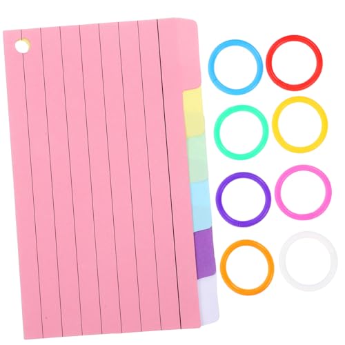 HOUDERCO Kleine Indexkarten Notizblöcke mit Ringbindung Liniert Memo Pads für Schule Büro Lernen Tragbar Dickes Papier für Notizen und Studienunterstützung Zufällige Farbe Zufällige Farbe HOUDERCO Kleine Indexkarten Notizblöcke mit Ringbindung Liniert Memo Pads für Schule Büro Lernen Tragbar Dickes Papier für Notizen und Studienunterstützung Zufällige Farbe Zufällige Farbe von HOUDERCO