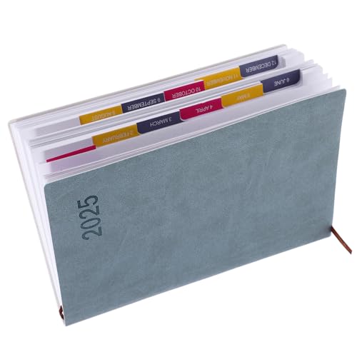 HOUDERCO Kreativer Tagesplaner Notizblock Tragbares Organizer Notizbuch für Langlebig und Praktisch Perfektes für Freunde und Familie von HOUDERCO