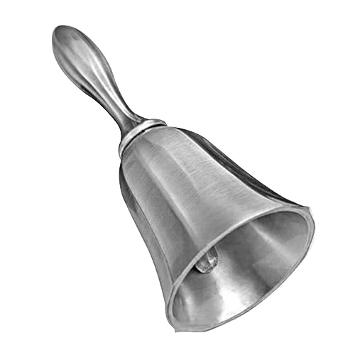 HOUDERCO Manuelle Restaurantglocke aus Zinklegierung Handglocke für Service Klarer Ergonomisches Design für Dekoration HOUDERCO Manuelle Restaurantglocke aus Zinklegierung Handglocke für Service Klarer Ergonomisches Design für Dekoration von HOUDERCO