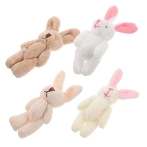 HOUDERCO Mini Plüschkaninchen Süße Kuscheltiere Mit Kurzem Lanyard Niedliche Stofftiere Für DIY Handwerk Kleine Häschen Für Geschenkideen Und Dekoration HOUDERCO Mini Plüschkaninchen Süße Kuscheltiere Mit Kurzem Lanyard Niedliche Stofftiere Für DIY Handwerk Kleine Häschen Für Geschenkideen Und Dekoration von HOUDERCO