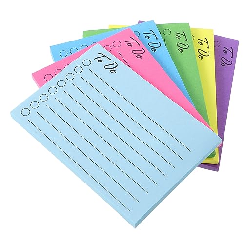 HOUDERCO Multifunktionale Notizblöcke Wiederverwendbare Haftnotizen Memoaufkleber für Büro Schule Zuhause von HOUDERCO