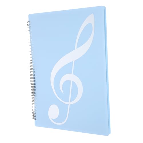 HOUDERCO Musikordner mit Dokumentenhalter für Notenblätter Tragbarer Musik Binder für Lehrer Studenten und Büroangestellte für Klavier Gitarre und von HOUDERCO