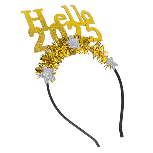 HOUDERCO Neujahrs-party-stirnband, Countdown 2025, Festival-haarspange, 2025-party-stirnband HOUDERCO Neujahrs-party-stirnband, Countdown 2025, Festival-haarspange, 2025-party-stirnband von HOUDERCO