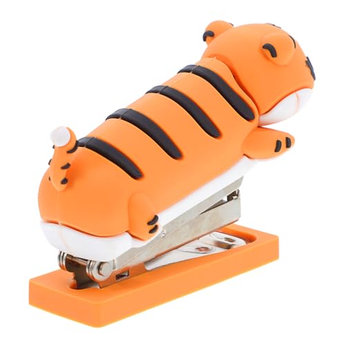 HOUDERCO Niedlicher Mini Tiger Hefter Tragbares Kawaii Büro Heftgerät für Zuhause und Schule Stabil Vielseitig und Effizient für Studenten HOUDERCO Niedlicher Mini Tiger Hefter Tragbares Kawaii Büro Heftgerät für Zuhause und Schule Stabil Vielseitig und Effizient für Studenten von HOUDERCO