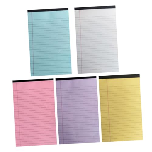 HOUDERCO Notizblock Bunte To Do Listen und Praktische Planer für Unterwegs für Büro Schule und Reisen Exquisites Design Pastellfarben von HOUDERCO